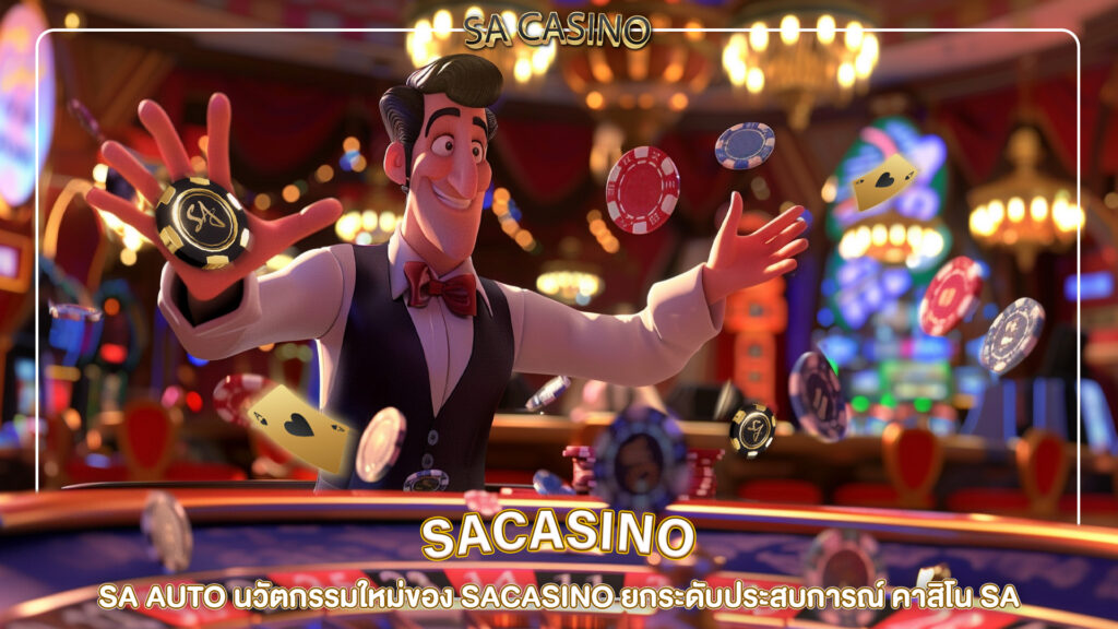 ปกsacasino-newplus-sa auto นวัตกรรมใหม่ของ sacasino ยกระดับประสบการณ์ คาสิโน SA อย่างเหนือชั้น